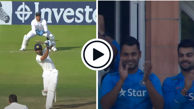 Watch: Ajinkya Rahane registers his name on the Lord's honours board with a battling century on a green top