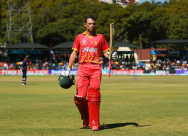 Sean Williams and Zimbabwe just miss out on world records in crushing World Cup Qualifier win