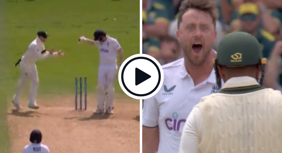 The Smith reaction to Brook's dismissal that has been compared to the Robinson Khawaja send-off