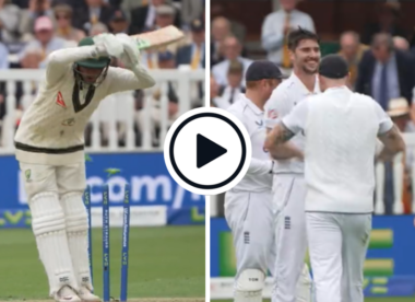 Watch: Josh Tongue moves ball back in, clips top of off-stump with beauty as Usman Khawaja leaves alone | Ashes 2023