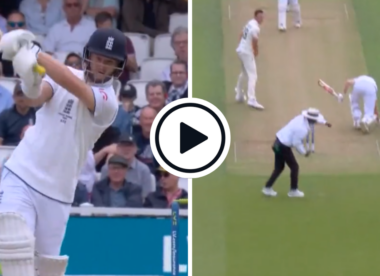 Watch: Ben Duckett walks down the pitch at Josh Hazlewood, almost takes out Zak Crawley with flat-batted straight drive | Ashes 2023