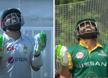 Mohammad Rizwan hits two unbeaten fifties in two formats, 36 hours and 14,000km apart
