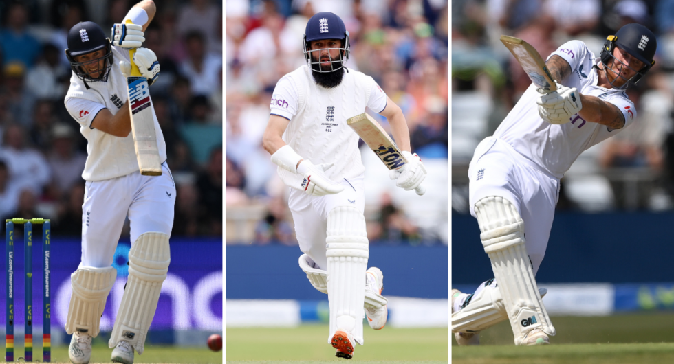 Joe Root, Moeen Ali, Ben Stokes, England No.3 Ashes 2023