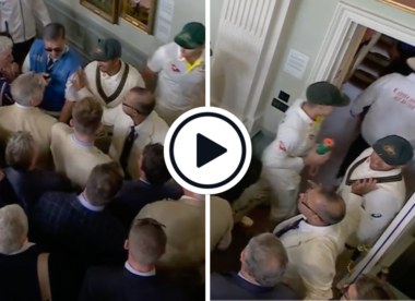 Watch: 'I've never seen scenes like that' – Usman Khawaja confronts fan in Lord's Long Room after controversial Bairstow dismissal