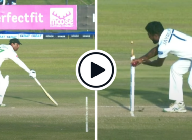 Watch: Pakistan nightwatch Noman Ali run out after major misjudgment in the dying stages of day four