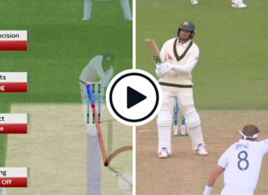 Watch: Stuart Broad pins Usman Khawaja lbw in first over after lunch, celebrappeals to bring up milestone Ashes wicket