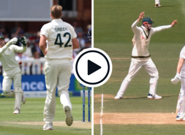 Watch: 'Dozy' Jonny Bairstow run out by Alex Carey after wandering out of his crease