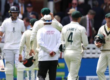 'That's all you'll ever be remembered for' – Stuart Broad to Alex Carey after Jonny Bairstow dismissal