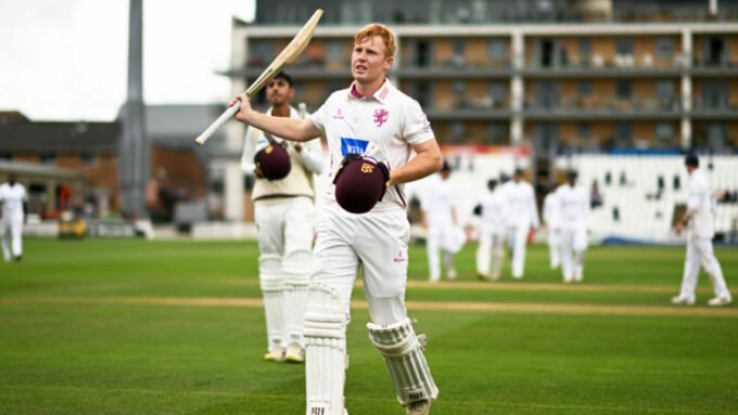 Somerset teenager James Rew equals all-time County Championship record after double hundred against Hampshire | County Cricket 2023