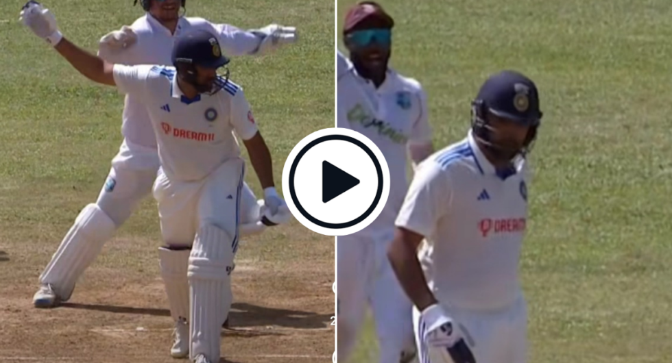 Rohit Sharma was dismissed by Alick Athanaze | WI vs IND 2023