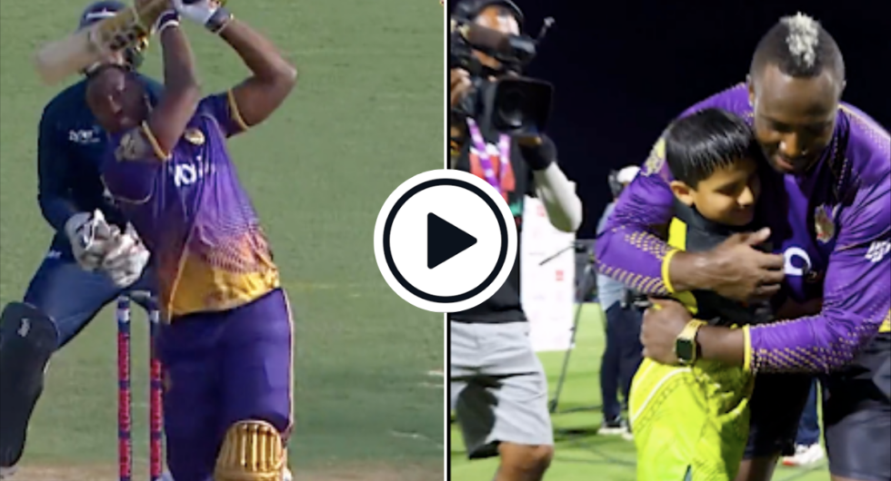 Andre Russell met a fan injured by his six | MLC 2023