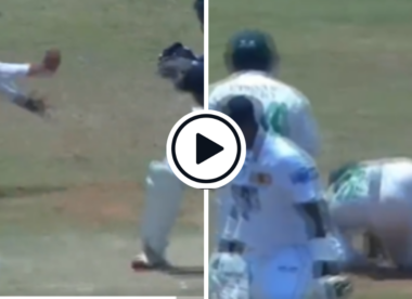 Watch: Babar shows alert reflexes, moves to his wrong side quickly to grab one-handed catch at slips on