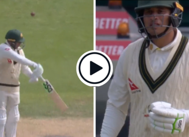 Watch: Mark Wood hurries, nicks off Usman Khawaja with second ball, Australia opener burns review | Ashes 2023
