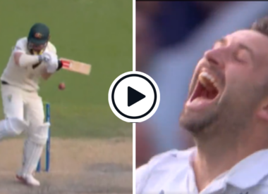 Watch: Mark Wood bounces out Travis Head with 91mph snorter | Ashes 2023