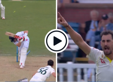 Watch: Mitchell Starc detonates Ollie Pope's middle-stump with inswinging, new-ball pearler