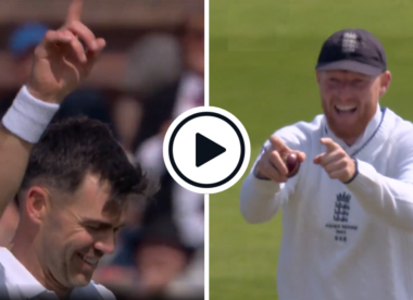 Watch: James Anderson dismisses Pat Cummins before scheduled start of play with first ball of day two