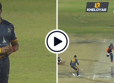 Watch: Sreesanth defends target of eight, pulls off sensational run out off own bowling in final over of Zim Afro T10 thriller