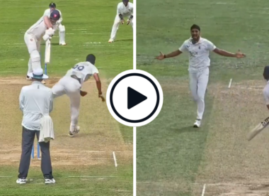 Watch: Arshdeep Singh swings then seams ball back in drastically to hit middle stump in County Championship
