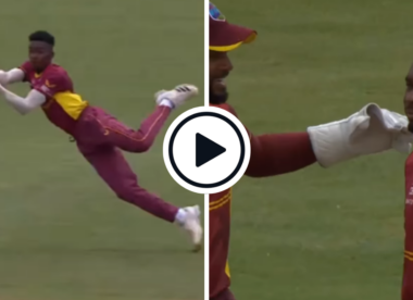 Watch: Alick Athanaze flies to his right, catches full-blooded Ishan Kishan cut shot at point | WI vs IND