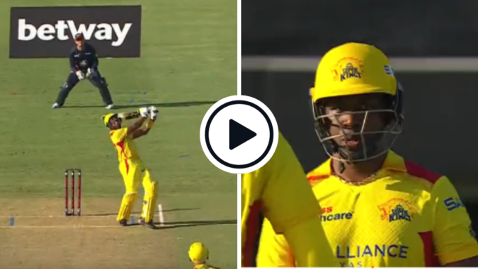 Watch: Dwayne Bravo clubs Anrich Nortje for 106-metre out-of-stadium six en route to whirlwind 76 | MLC 2023