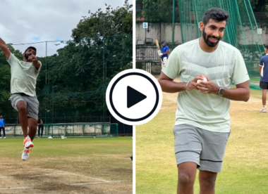Watch: 'I'm coming home' – Jasprit Bumrah returns to action, shares snippets from bowling practice at NCA