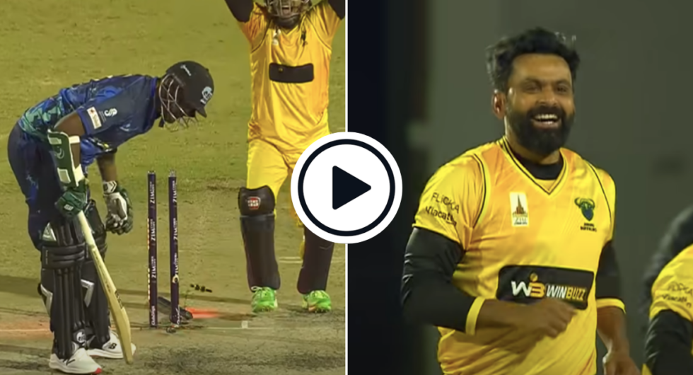 Hafeez took 6-4 in a T10 game | Zim Afro T10 League 2023