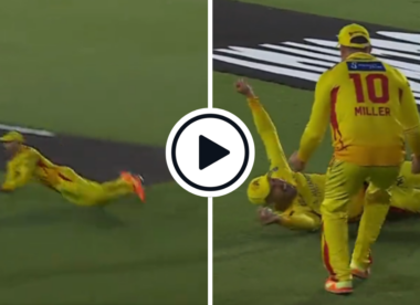 Watch: Faf du Plessis dives full length to his left to catch a skier, dismisses Tim David to seal victory for Texas Super Kings | MLC 2023