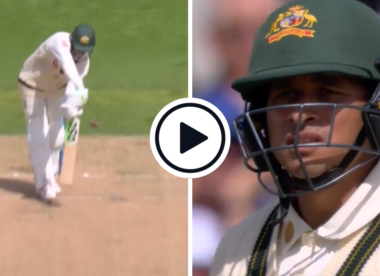 Watch: Stuart Broad nips ball back, pins Usman Khawaja lbw despite review to give England vital early breakthrough | Ashes 2023