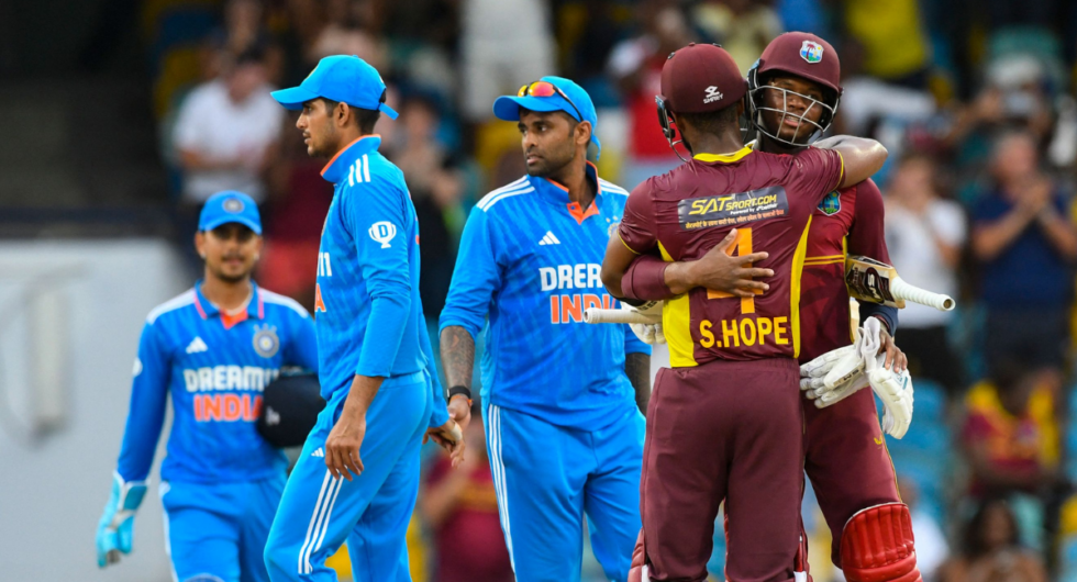 West Indies defeated India by six wickets in the second ODI | WI vs IND