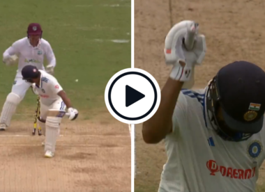 Watch: 'A real beauty' – Rohit Sharma beaten by away turner, loses off stump in post-lunch collapse | WI vs IND