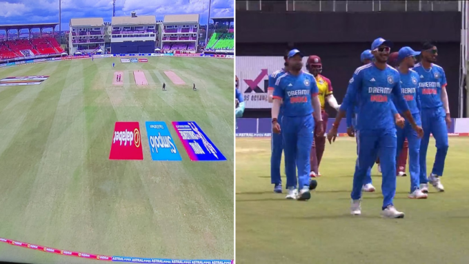 'Someone had a late night' – Missing 30-yard circle forces players to leave field, delays start of West Indies-India T20I