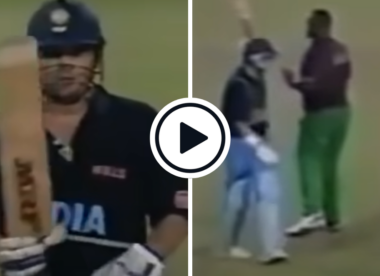 Watch: 100* & 50* – Sachin Tendulkar and Ajay Jadeja help each other complete milestones in 1998 ODI chase
