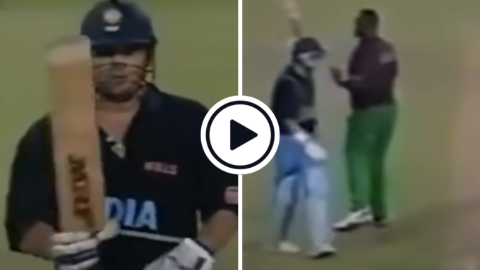 Watch: 100* & 50* – Sachin Tendulkar and Ajay Jadeja help each other complete milestones in 1998 ODI chase
