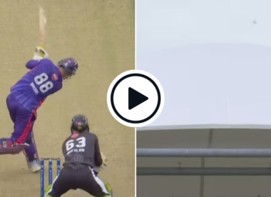 Watch: Harry Brook smashes massive six out of Headingley to rival Liam Livingstone 122m monster | The Hundred 2023