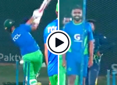 Watch: 'Mystery bowler' Babar Azam showcases off-spin in nets, grins big after bowling Faheem Ashraf | Asia Cup 2023