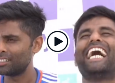 Watch: Quick-witted Suryakumar Yadav laughingly corrects reporter over T20I centuries count | WI vs IND