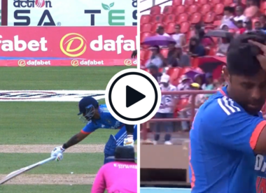 Watch: 'That man again!'– Suryakumar Yadav fails to beat nimble Kyle Mayers' direct hit in second successive India loss | WI vs IND