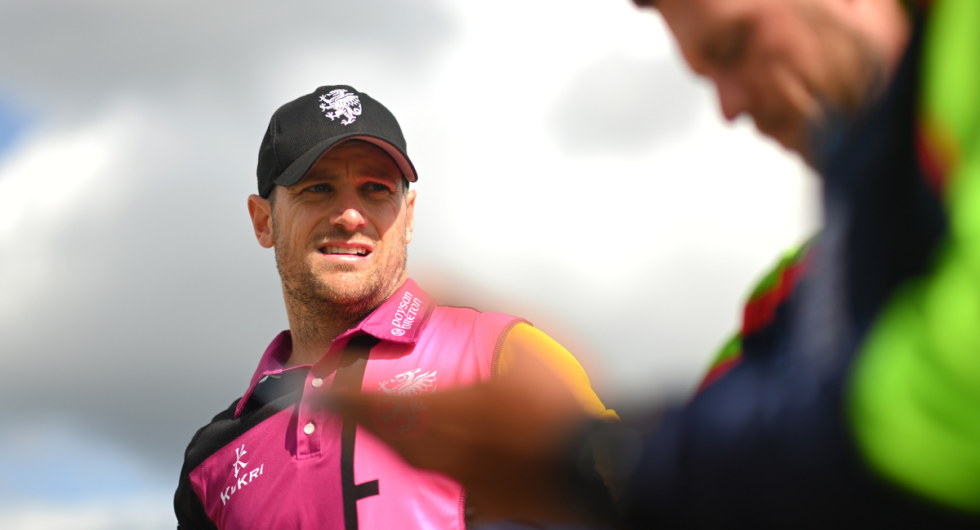 Somerset captain Sean Dickson in the One-Day Cup