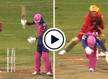 Watch: Afghanistan spinner strikes with first ball in CPL, takes 4-14 to rout Barbados Royals for 61 | CPL 2023