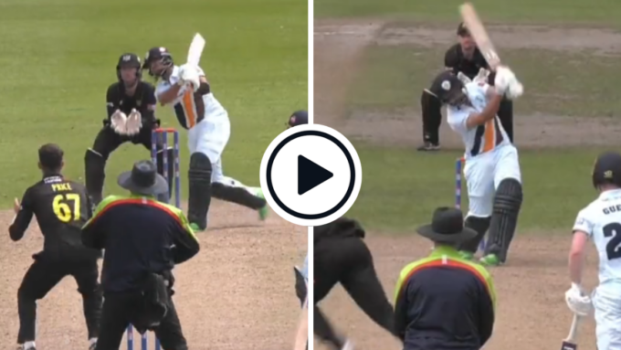 Watch: Haider Ali smashes 65-ball 82 on Derbyshire One-Day Cup debut | County Cricket 2023