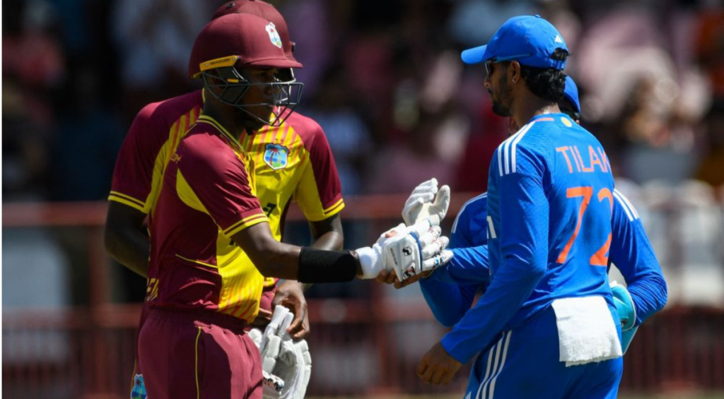 West Indies vs India 2nd T20I