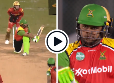 Watch: Azam Khan takes full-length, one-handed stunner, blasts first-ball six in match-winning CPL showing