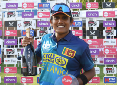 Sri Lanka record maiden T20I win over England with spin-inspired thrashing