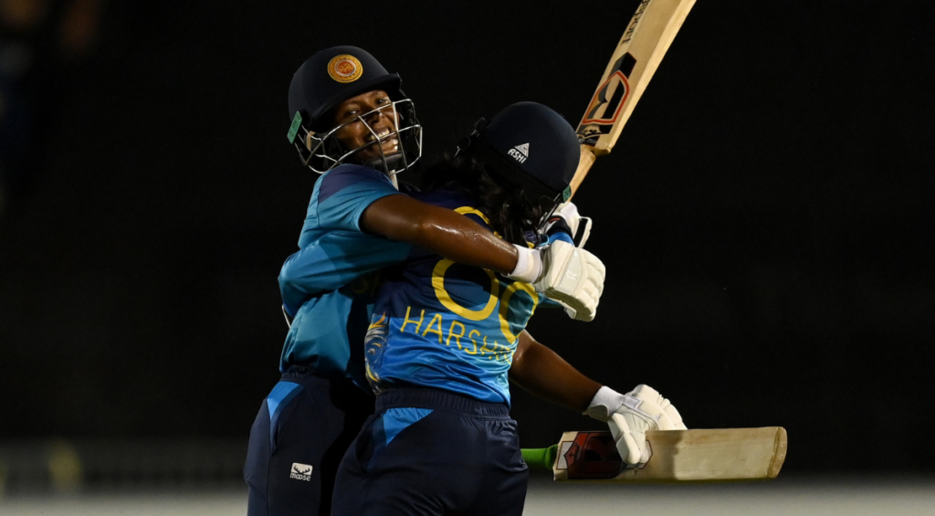 Sri Lanka women beat England in a T20I series for the first time