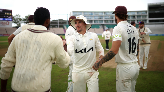 Surrey win 2023 County Championship to seal back-to-back Division One titles