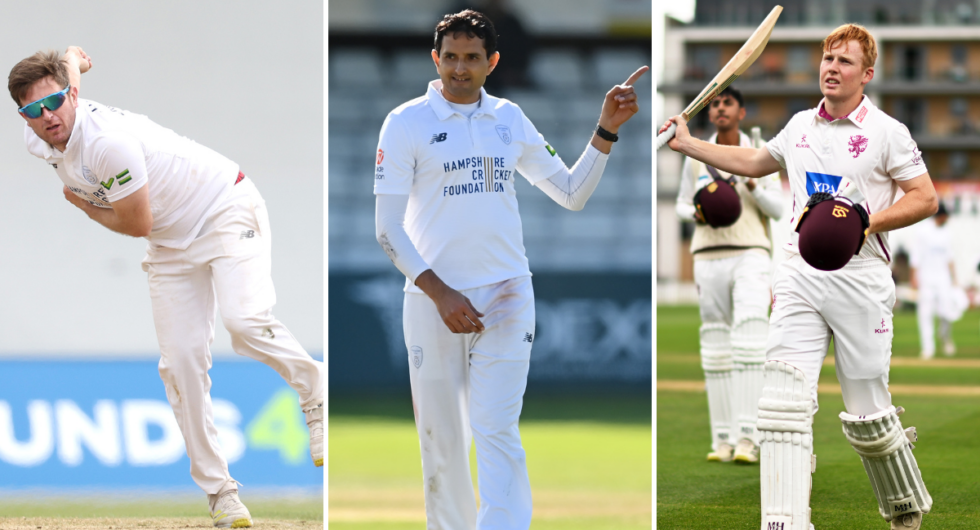Liam Dawson, Mohammad Abbas and James Rew make Wisden's 2023 team of the County Championship