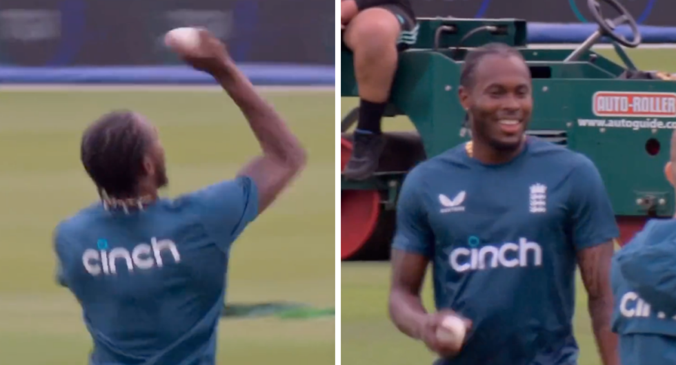 Jofra Archer bowls in England training as he makes his recovery from injury