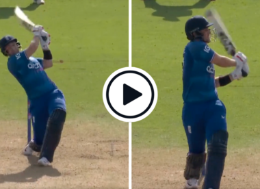 Watch: 6, 6, 6 – Liam Livingstone takes on Kyle Jamieson, launches hat-trick of sixes in quickfire fifty | ENG vs NZ