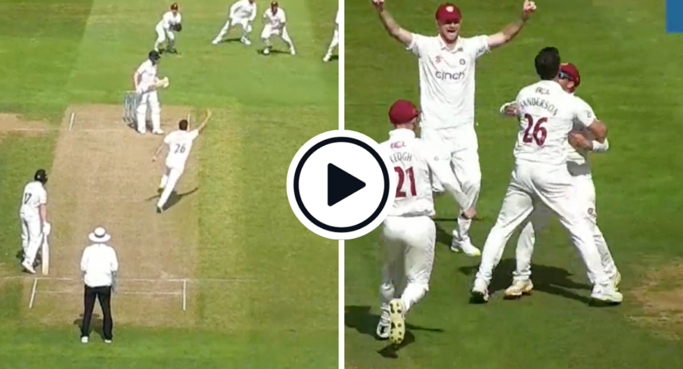 Ben Sanderson took a hat-trick for Northants in the County Championship