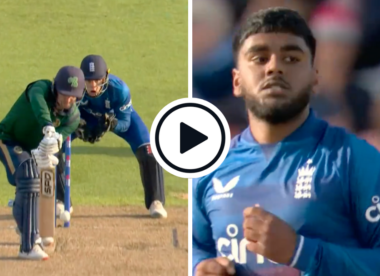 Watch: Rehan Ahmed claims wicket with ripping googly en route to maiden ODI four-for | ENG v IRE